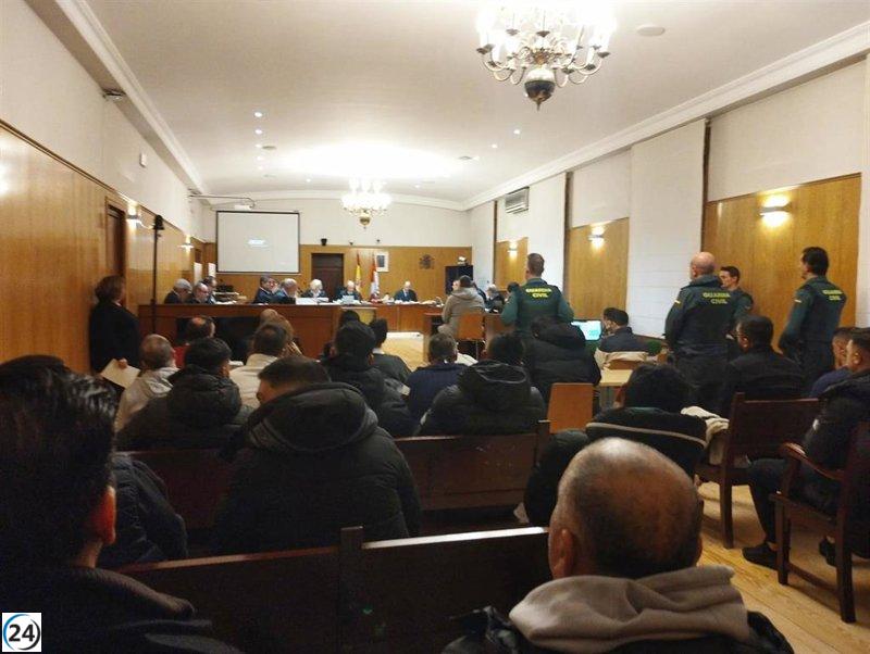 Veinticinco implicados en la 'Operación Santo' acuerdan penas de hasta 80 años y multa de 809.000 euros.