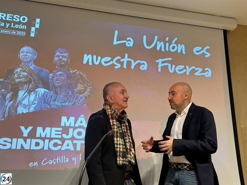 Óscar Lobo asume la secretaría general de UGTCyL tras obtener el 84% de los sufragios.