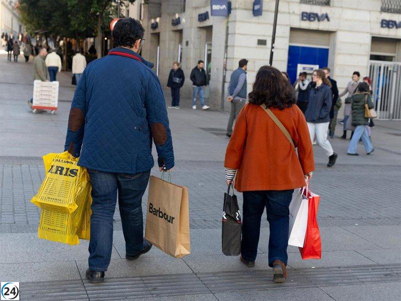 Las ventas del comercio minorista en Castilla y León crecieron un 0,9% en 2024.