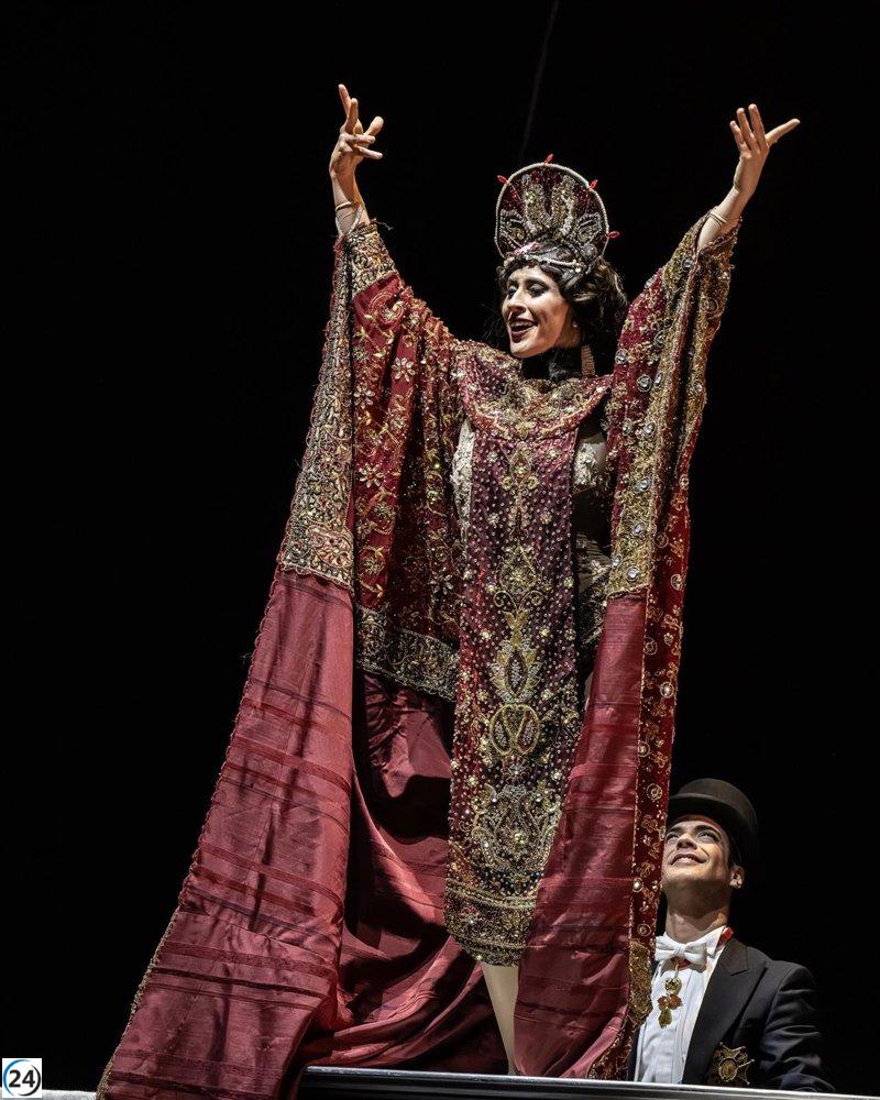 El Ballet Nacional de España presenta 'La Bella Otero' en el Teatro Calderón.