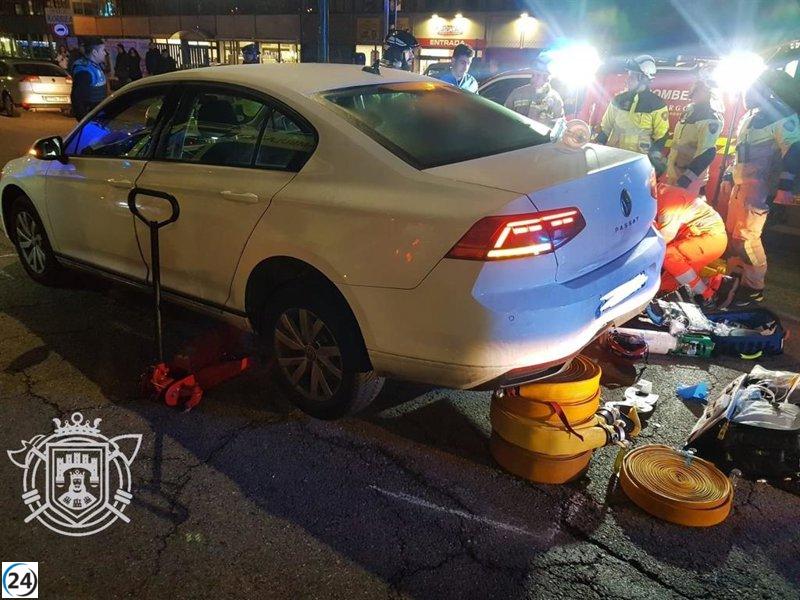 Un peatón muere tras ser atropellado en la calle Vitoria de Burgos.