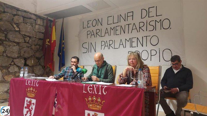 Grupos leonesistas apoyarán el 'Lexit' en la protesta del domingo.