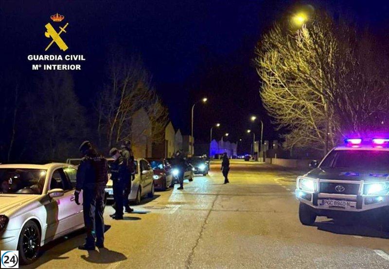 La Guardia Civil frustra reunión masiva de coches en Soria.