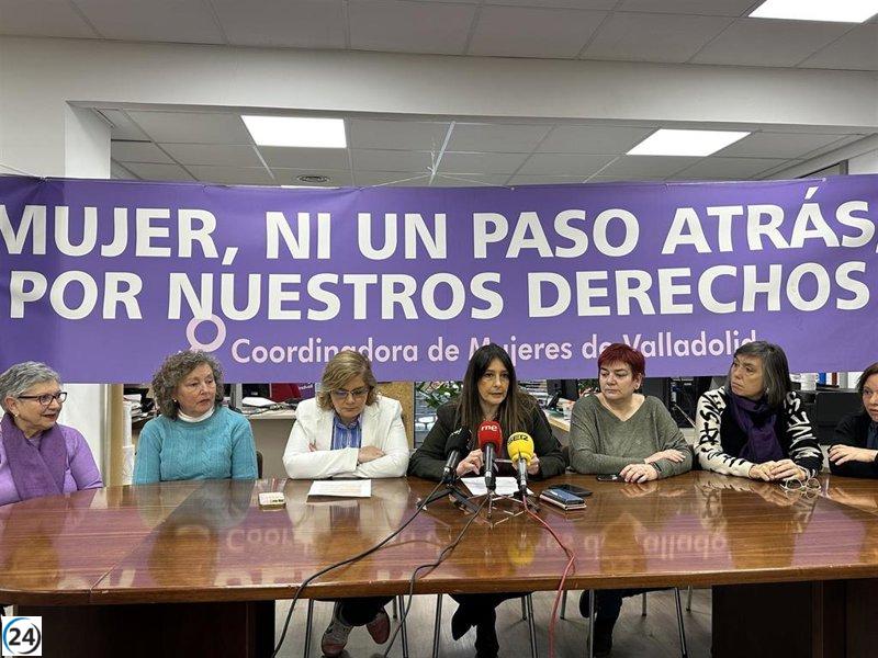 Protesta del 8M en Valladolid: detalles del recorrido y horario de la Coordinadora de Mujeres.