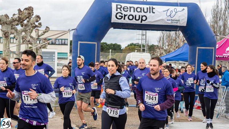 Exitosa II Carrera Renault por el Día de la Mujer en Valladolid reúne a más de 200 corredores.