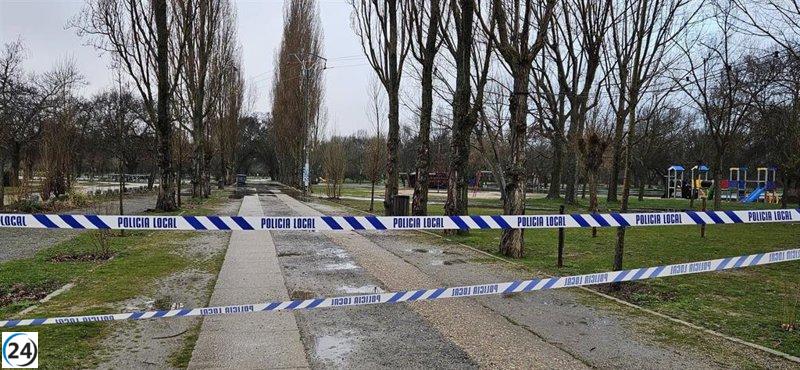 Ávila refuerza la seguridad cerrando murallas y parques ante el mal tiempo.