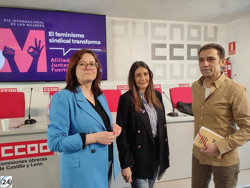 CCOO exige progreso en derechos de las mujeres ante el creciente desafío de la ultraderecha.