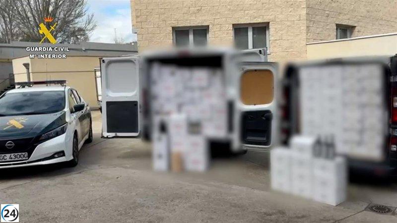 Desmantelan banda que sustrajo 9,000 botellas de vino en Ribera del Duero.