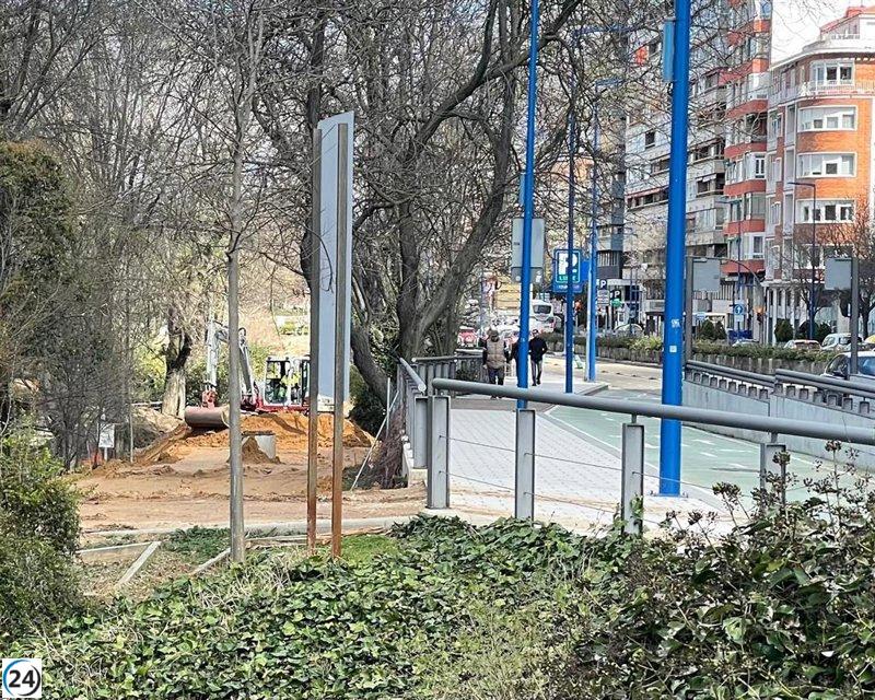 VTLP critica al Ayuntamiento de Valladolid por la devastación de La Rosaleda y la tala de árboles.