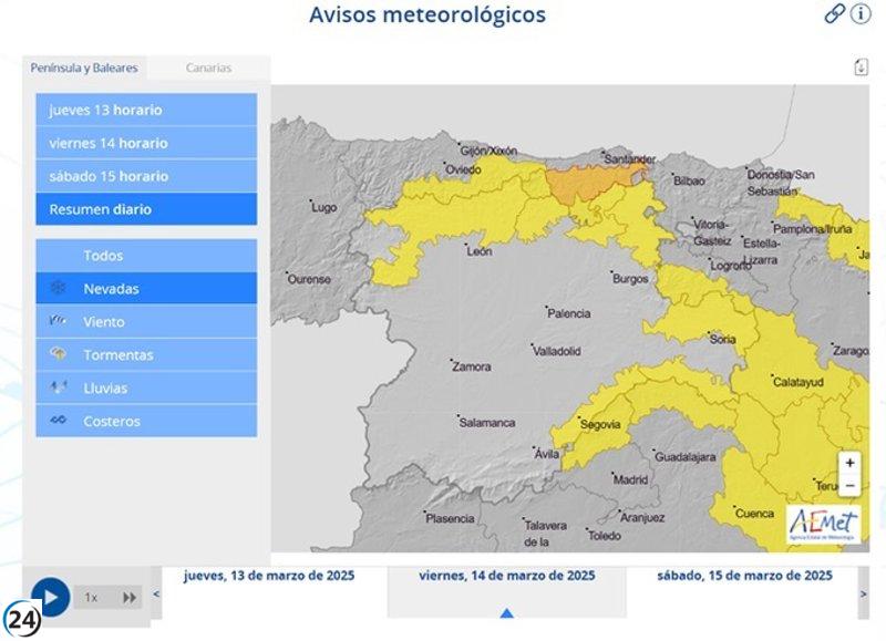 Frío invernal persistirá hasta el domingo con marcas térmicas inusualmente bajas.
