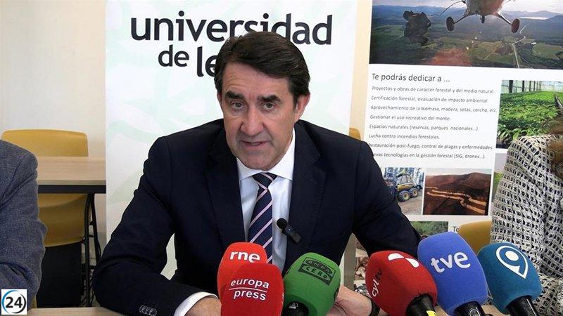 Quiñones confía en que las comunidades autónomas retomen el control sobre la gestión del lobo en el Congreso.