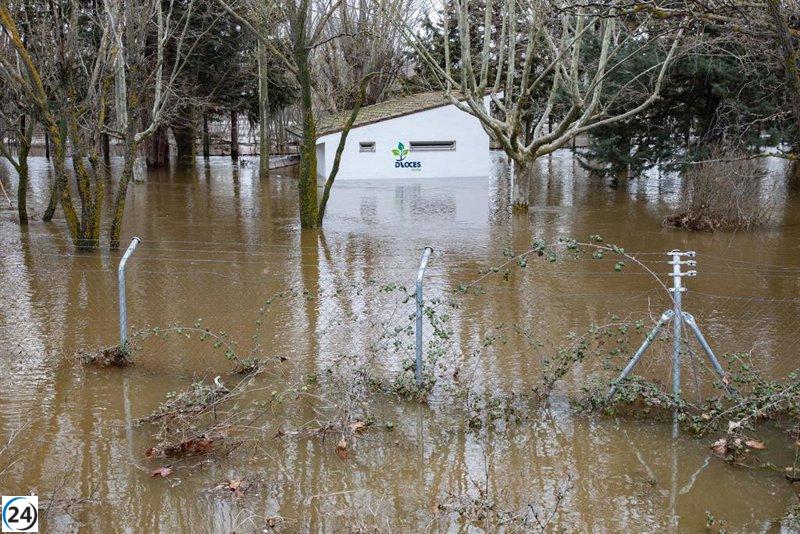 CHD emite alertas hídricas en cuatro provincias de Castilla y León.