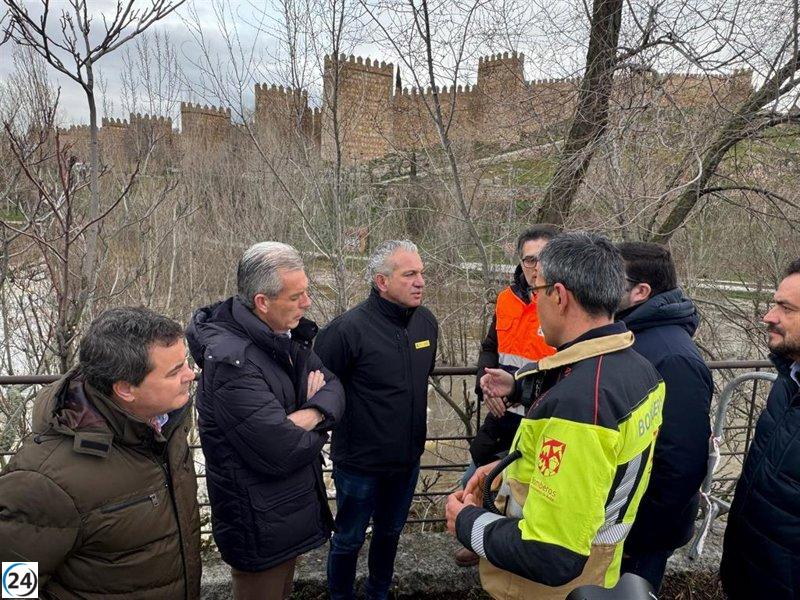 Gobierno se compromete a apoyar la recuperación de áreas impactadas por la tormenta.