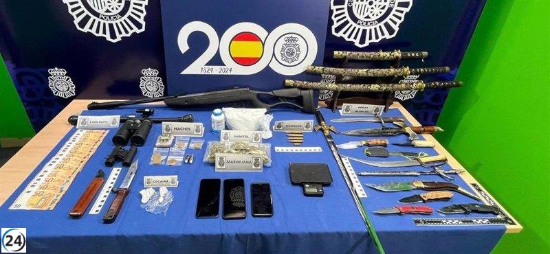 Desmantelan narcotienda en Laguna, Valladolid.