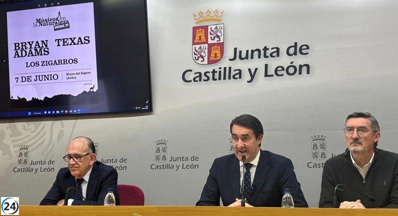 Texas se une a Bryan Adams en el festival Músicos en la Naturaleza 2025.