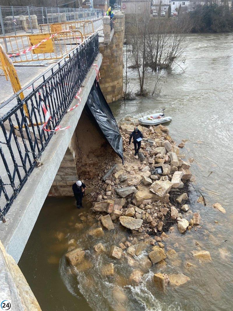 Obras de reparación del puente de San Esteban de Gormaz comienzan esta semana.