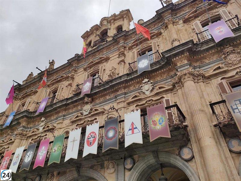 Nueva app permitirá seguir en vivo las procesiones de Semana Santa en Salamanca.