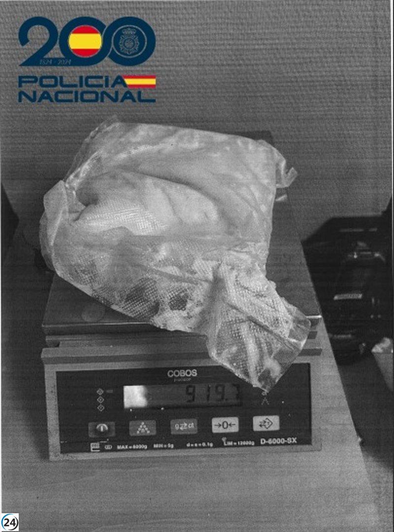 Detenido en Burgos con un kilo de 'speed' y enviado a prisión.