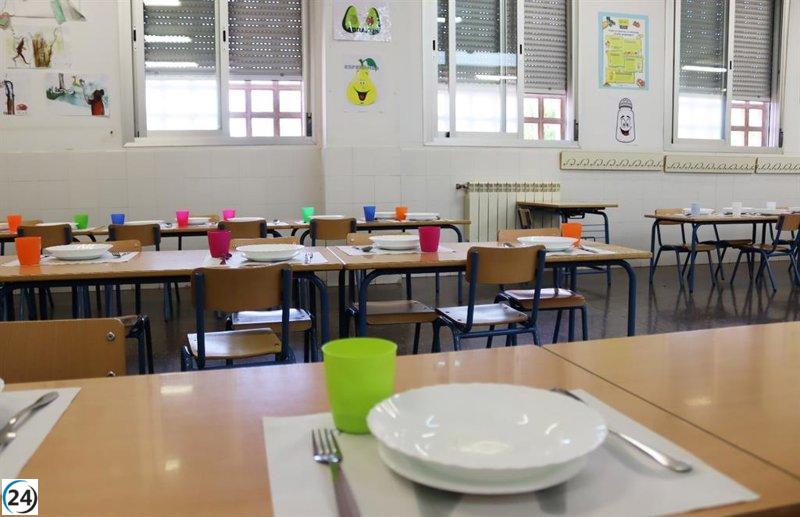 CyL elimina la bollería industrial en comedores escolares y presenta 50 menús diseñados por nutricionistas.
