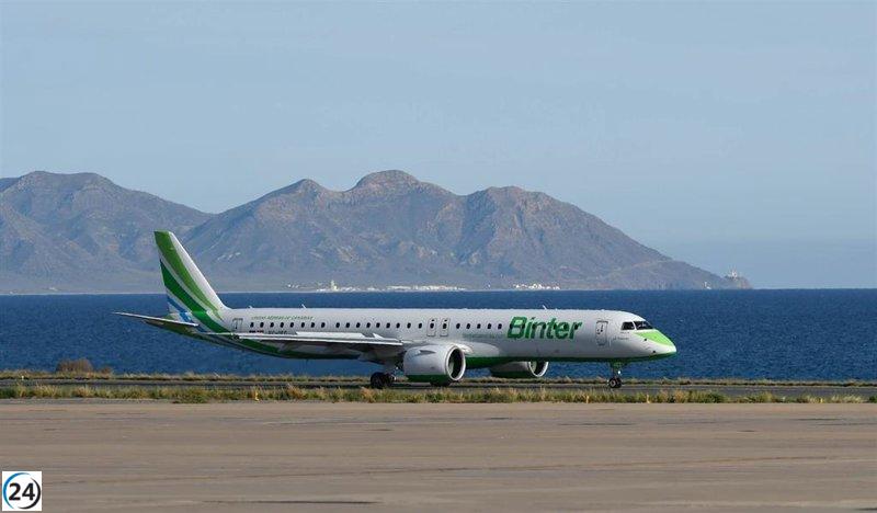 Binter presenta promoción de vuelos entre Valladolid y Canarias hasta el 5 de mayo.