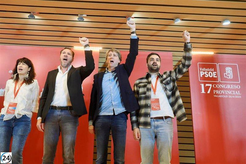 Óscar Puente insta al PSOE a impulsar a Martínez hacia la victoria y pide