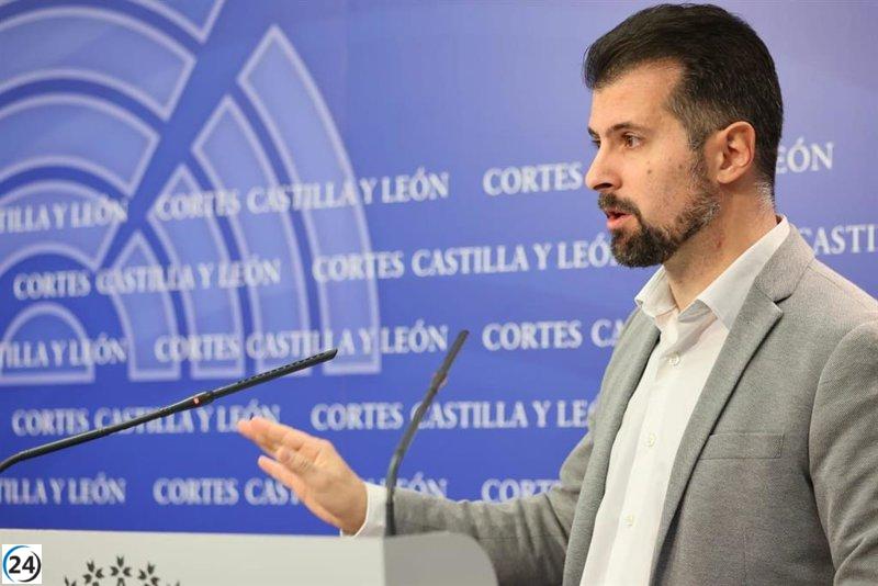 Tudanca asume su escaño senatorial por Castilla y León mañana.