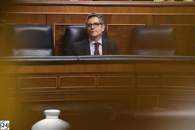 Bolaños se ríe al observar a un diputado de Vox dormido: