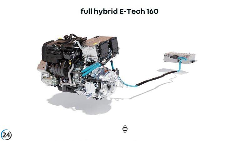 Renault presenta su motor híbrido E-Tech 160 en los modelos Captur y Symbioz fabricados en Valladolid.