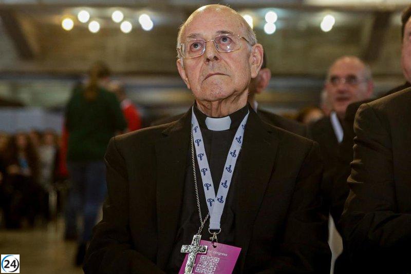 Ricardo Blázquez se encuentra con el Papa en la Capilla Sixtina: 