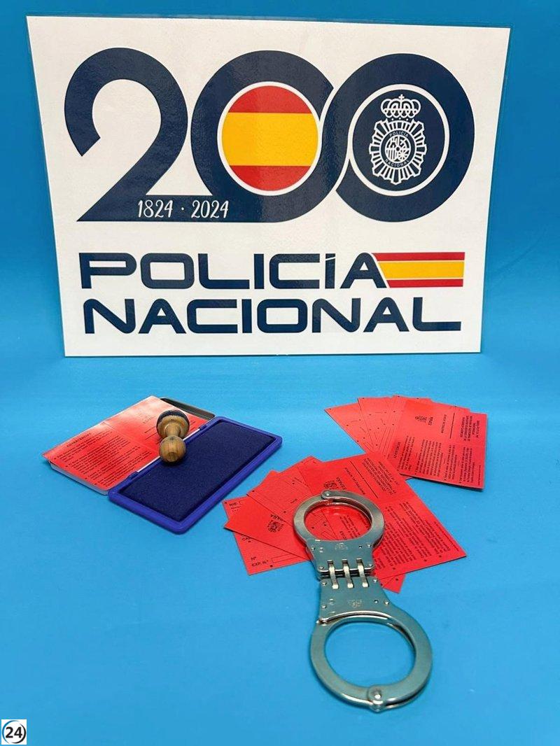 Desarticulada en Segovia una organización dedicada a la falsificación de