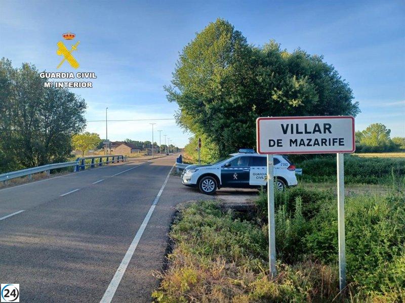 Desaparece un hombre de 52 años en Villar de Mazarife, León.