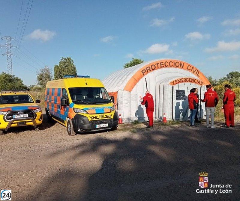 Desaparece en Valladolid un hombre de 68 años tras ir a pescar el jueves.