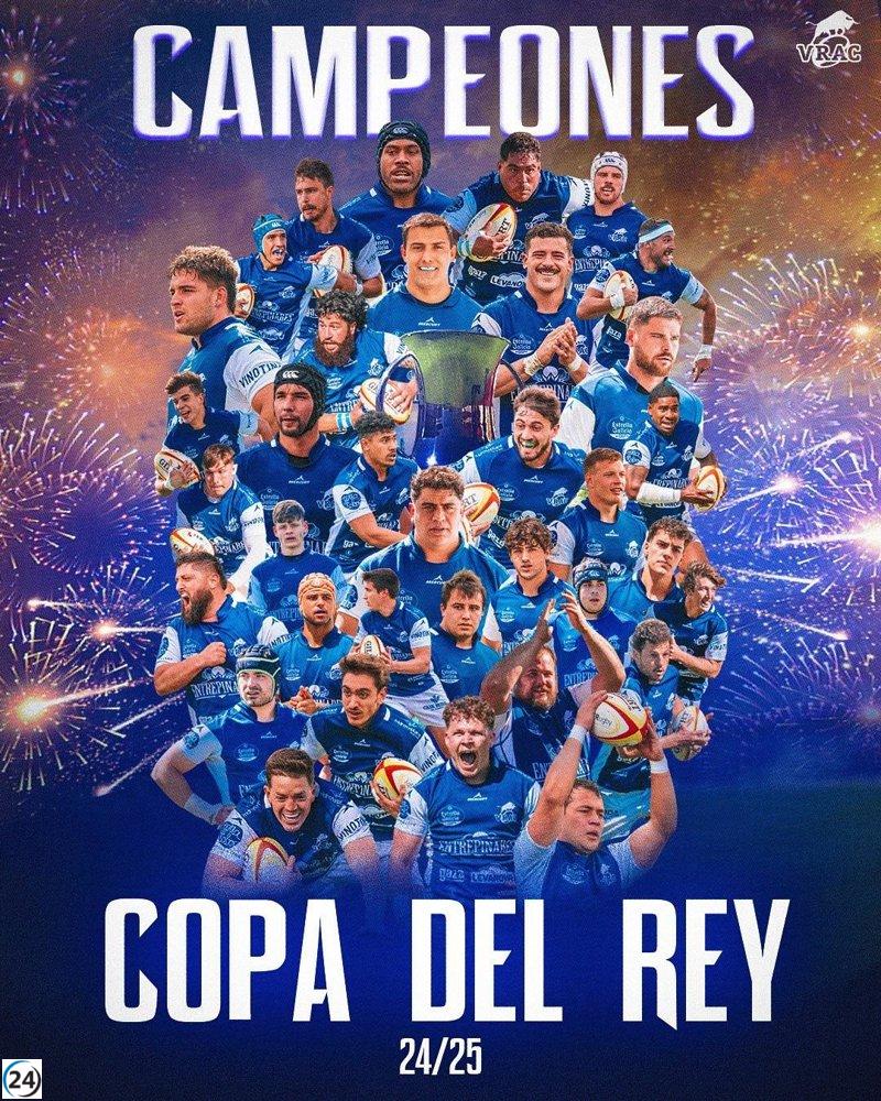 El VRAC se impone en Zorrilla y conquista su séptima Copa del Rey de Rugby.