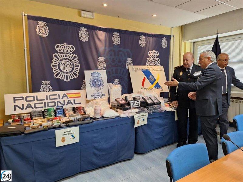 Desmantelan en Valladolid la poderosa cúpula del narcotráfico ligada a un clan local.