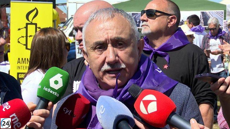 Pepe Álvarez promete una lucha 