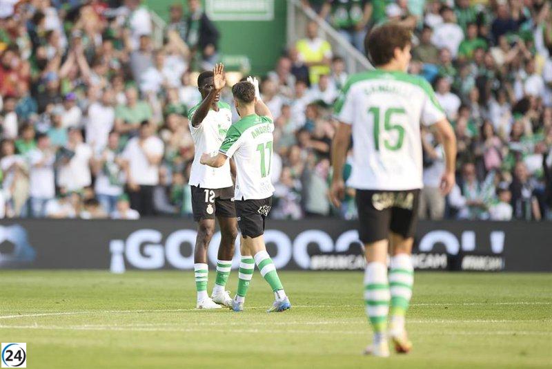 El Racing se levanta con fuerza ante el Mirandés.
