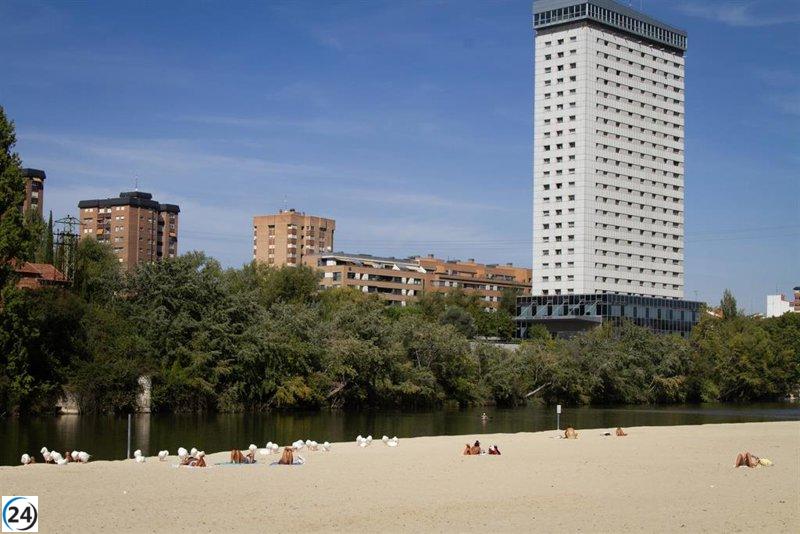 Sanidad ordena suspensión del baño en la playa de las Moreras en Valladolid y en el Duero de Zamora.