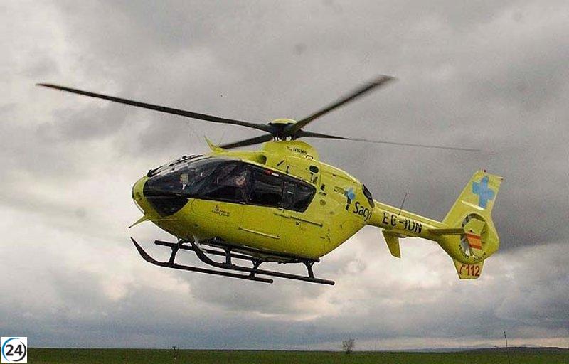 Accidente en Trabanca: dos heridos en choque de coches.