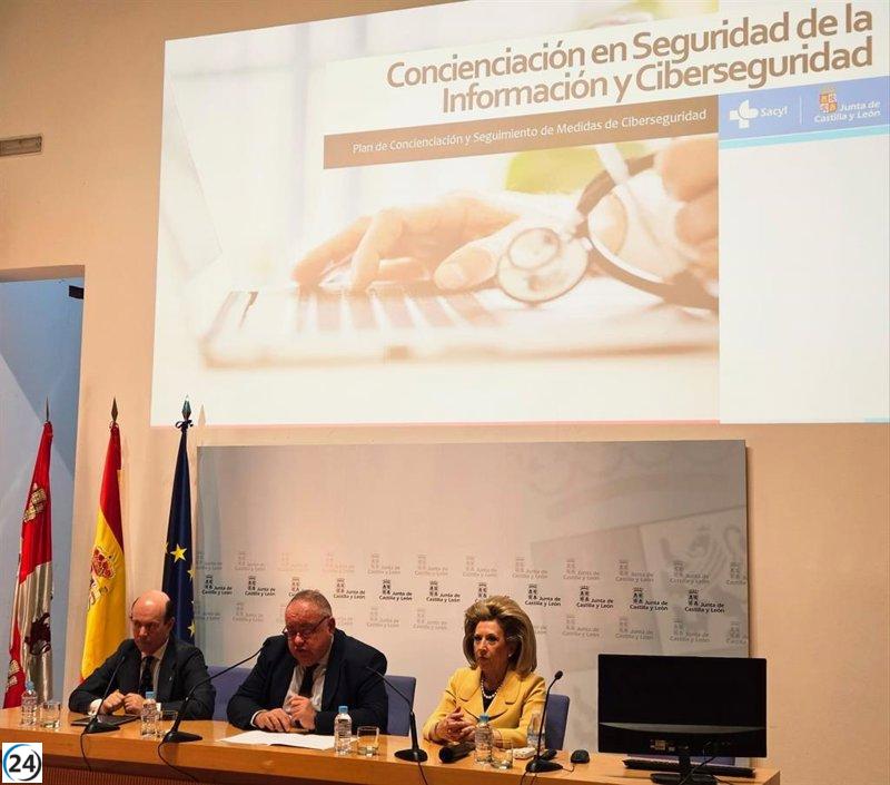 Sacyl inicia campaña para sensibilizar a profesionales sobre la importancia de la seguridad de datos.