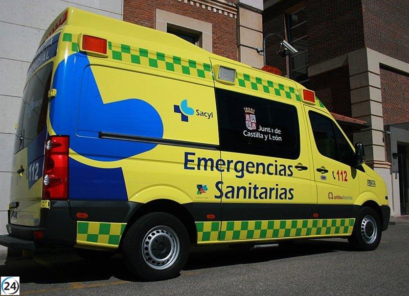 Cuatro personas lesionadas en dos choques viales en Salamanca.