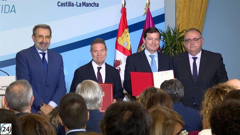 Mañueco y Page consolidan el estado autonómico y amplían la atención médica a 30,000 personas fronterizas.