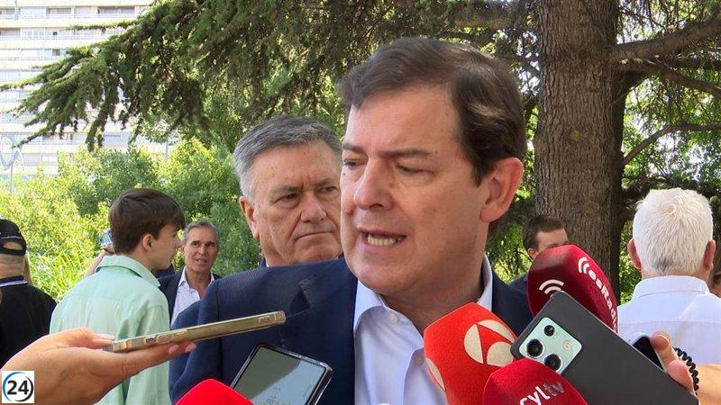 Mañueco acusa a Sánchez de desestabilizar las finanzas por mantenerse en el poder y reafirma su intención de llevar el caso a los tribunales.