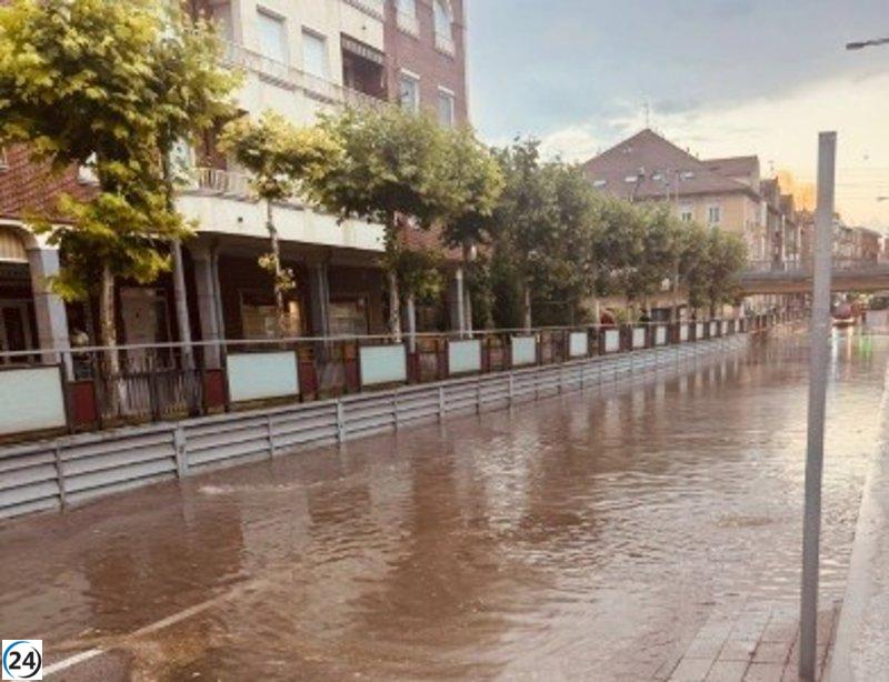 Valladolid pide oficialmente zona de desastre tras tormentas y granizo del 4 y 5 de julio.