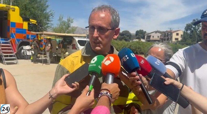 Incendio en Navaluenga consume 1.500 hectáreas en Ávila.