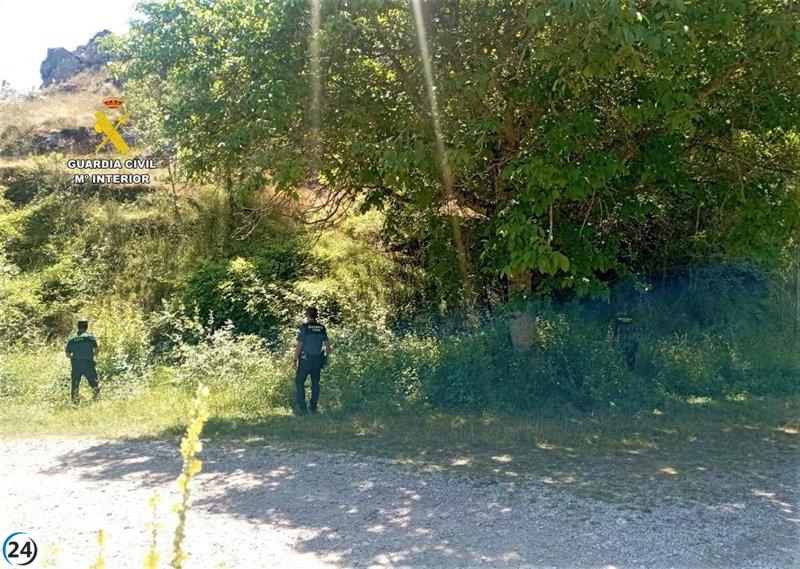 Operativos en Vegamián, Boñar, por la búsqueda de un hombre desaparecido desde el lunes.