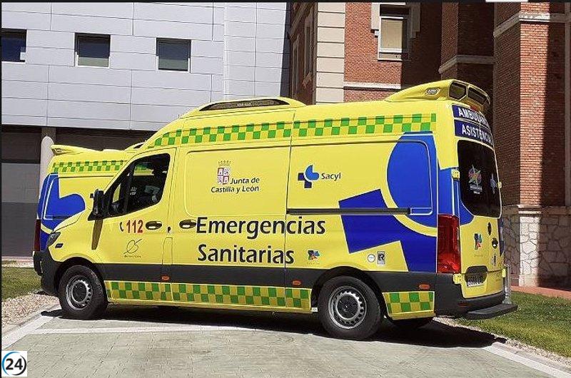 Accidente en Pinarejos deja a un herido tras caer en una zona inaccesible.