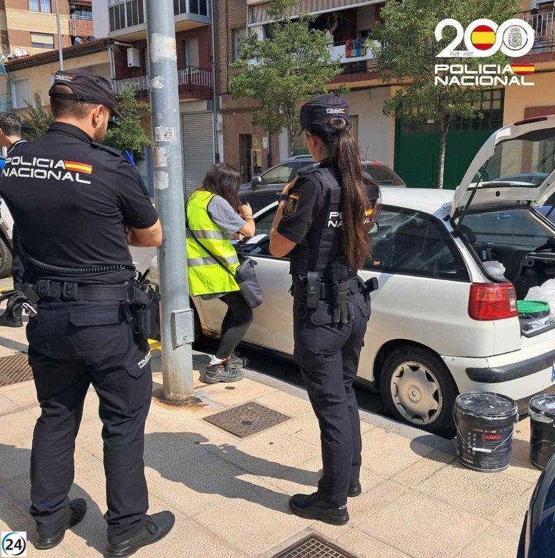 Arrestan a un inmigrante ilegal en una compañía de reformas en Miranda, Burgos.