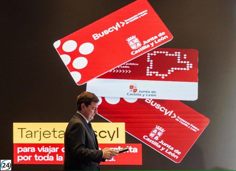 Cien mil residentes de Castilla y León piden la tarjeta Buscyl para acceder al transporte público sin costo.