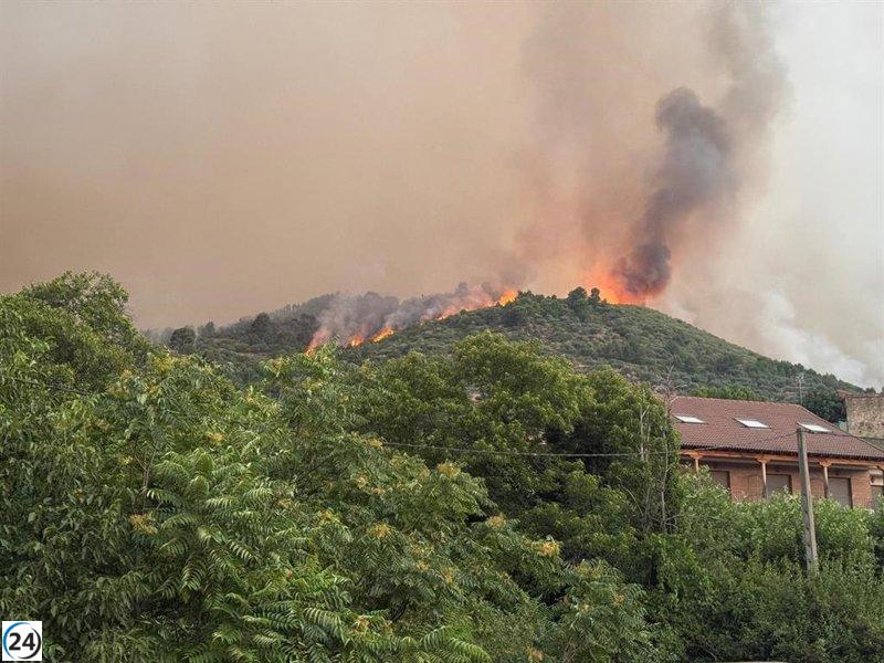 Incendios en Ávila: Sospechas de provocación intencional