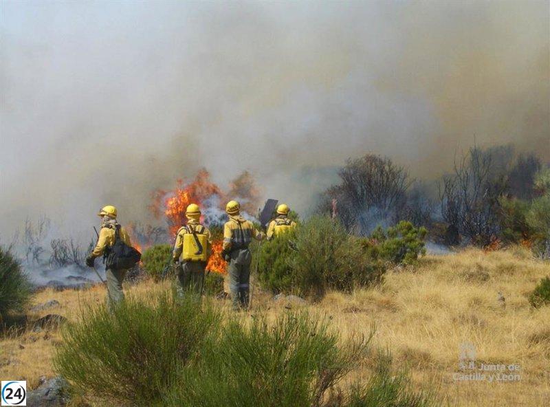 CSIF exige a la Junta financiar completamente un operativo contra incendios, tras el fallo evidente en Ávila.